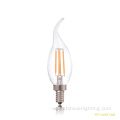 Glass Chandelier Candle Lighting bulbs